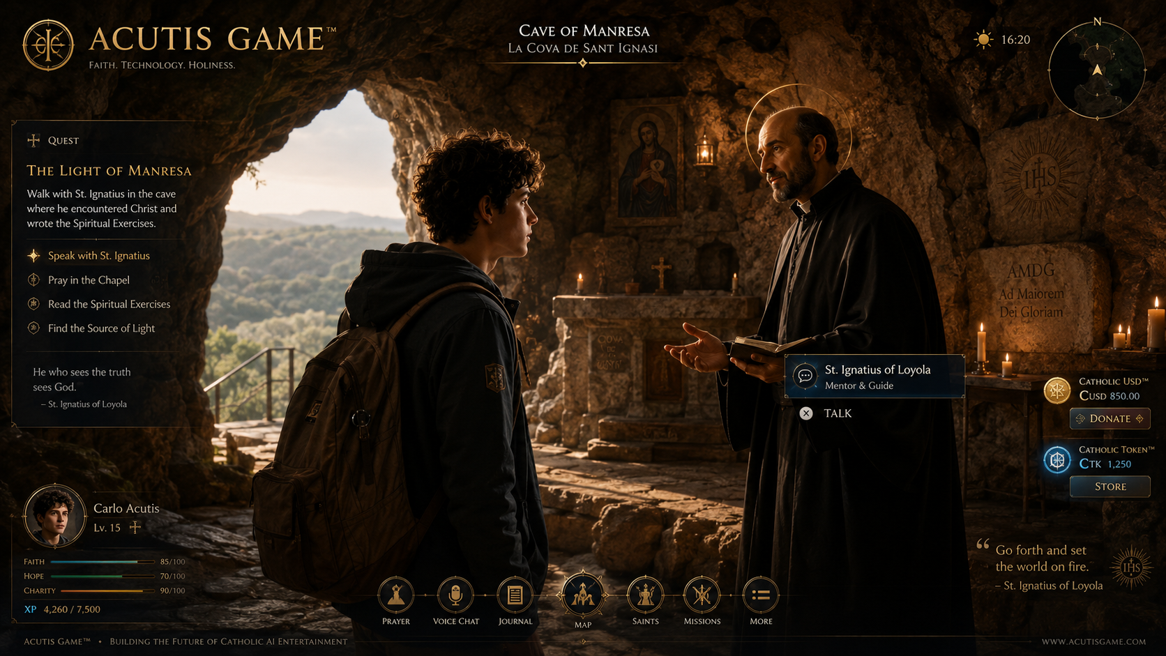Acutis Game Platform